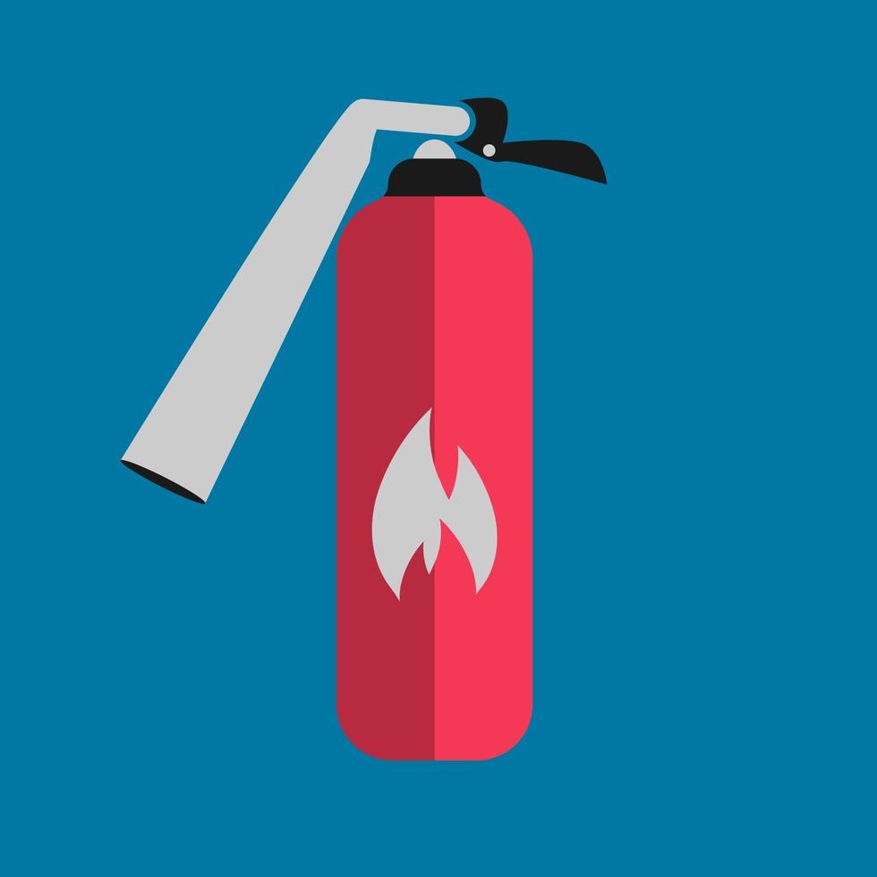 Fire extinguisher icon vector