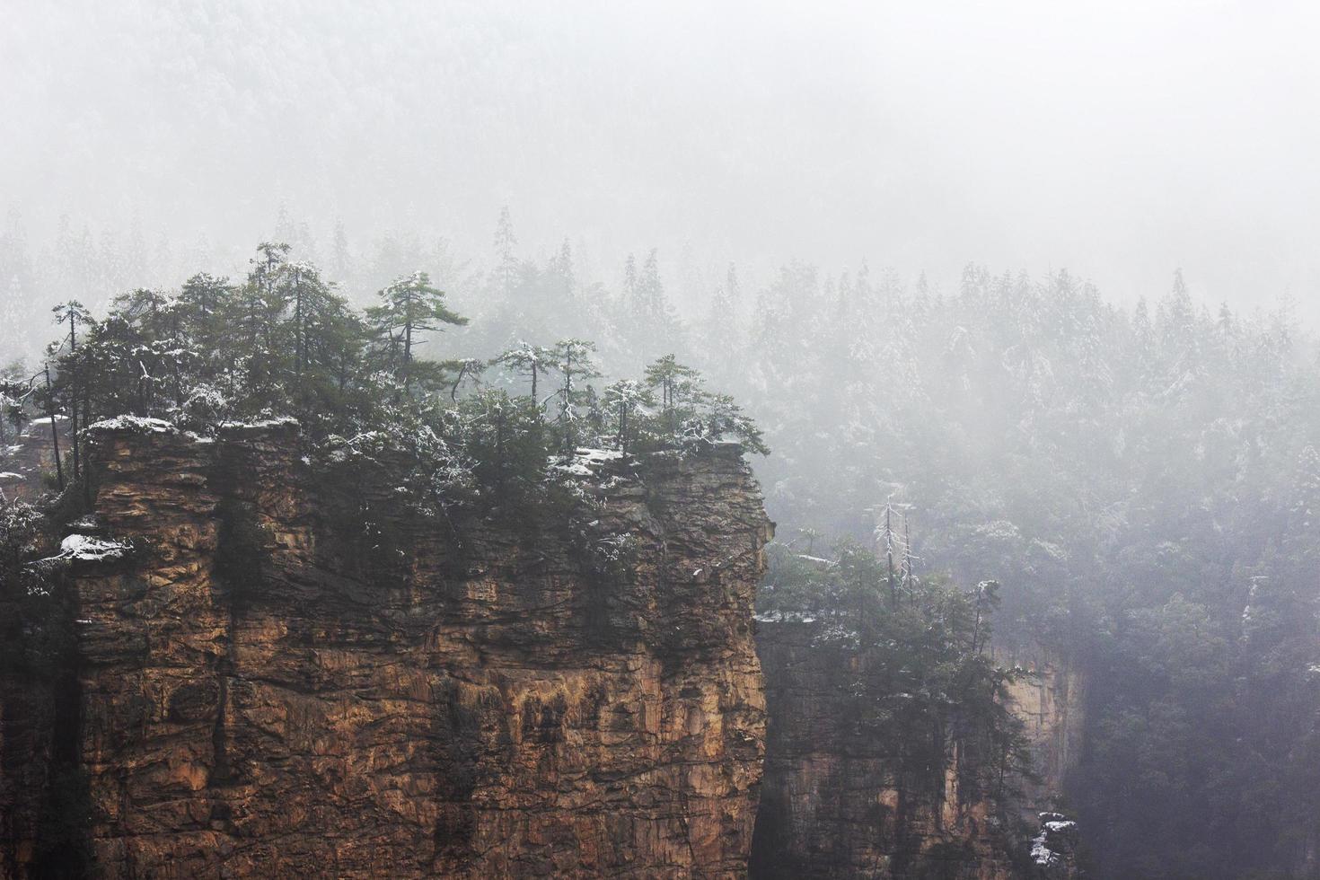 parque escénico de zhangjiajie foto