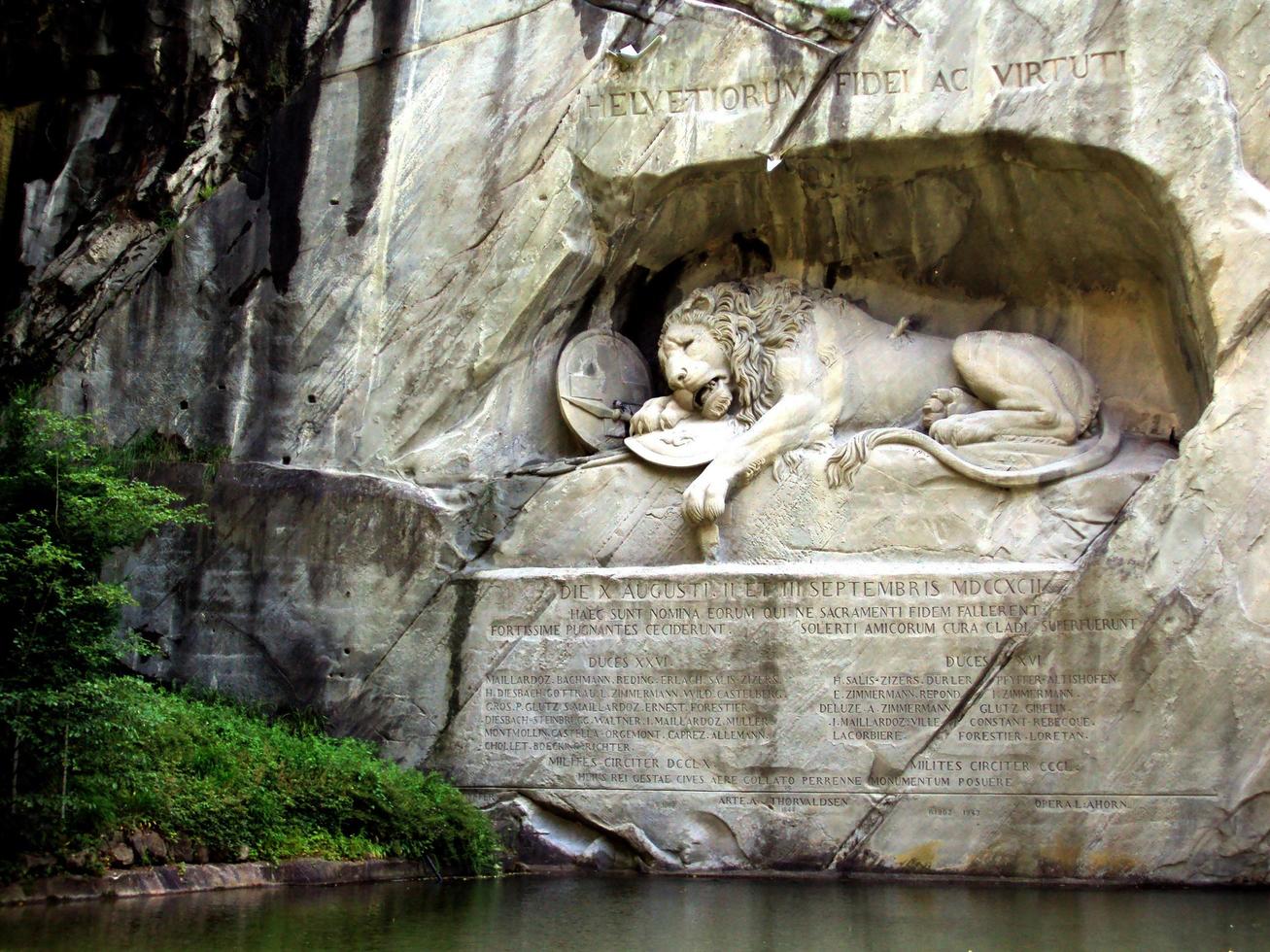 The Weeping Lion, Lion of Lucerne photo