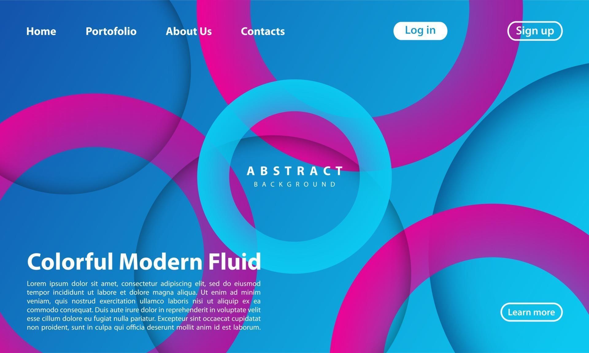 Landing Page Abstract background website 2386682 Vector Art at Vecteezy