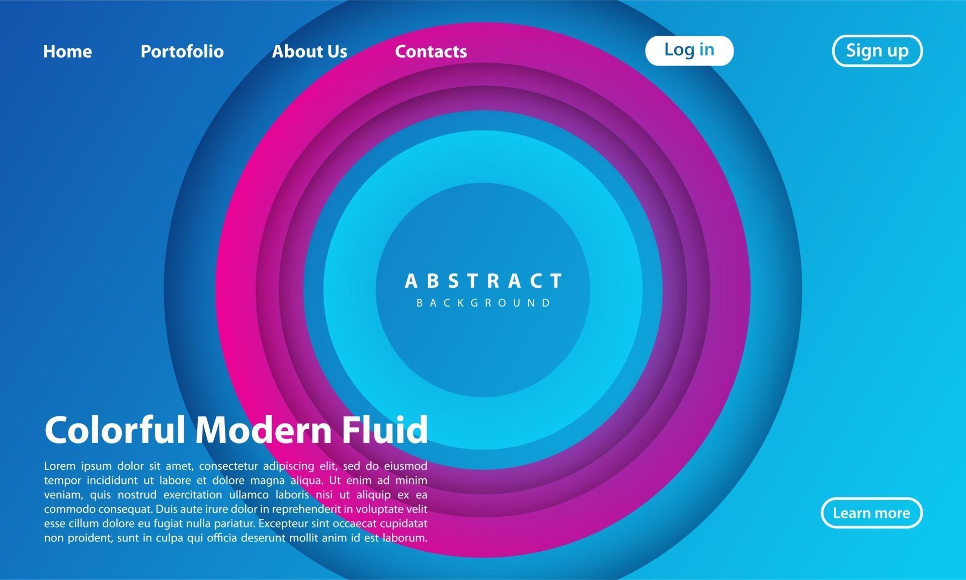 Landing Page Abstract background website 2386692 Vector Art at Vecteezy