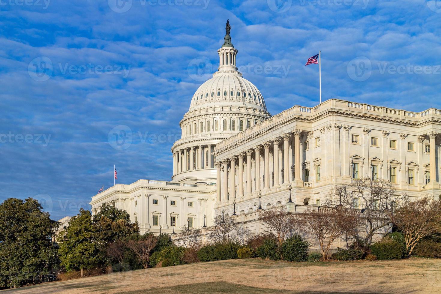 el edificio del capitolio de los estados unidos. Washington DC, Estados Unidos. foto