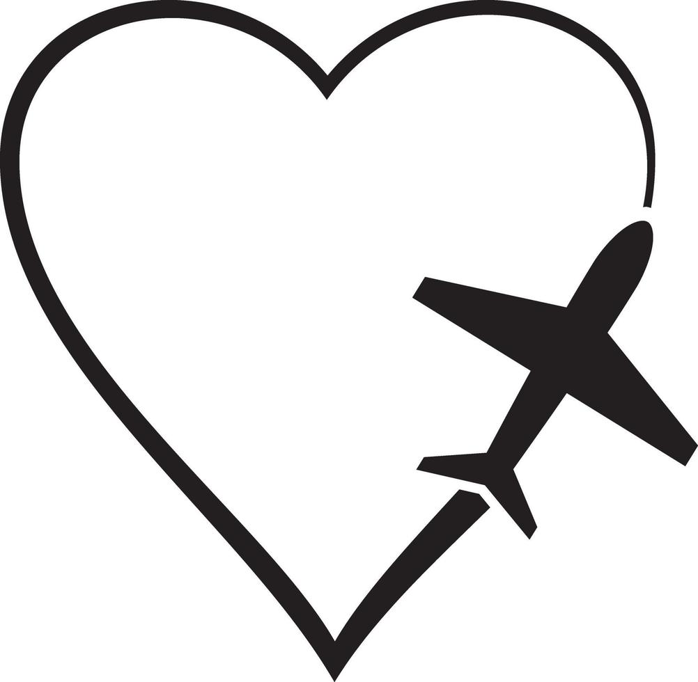 Flugzeug Clipart Heart Flugzeug Clipart Heart