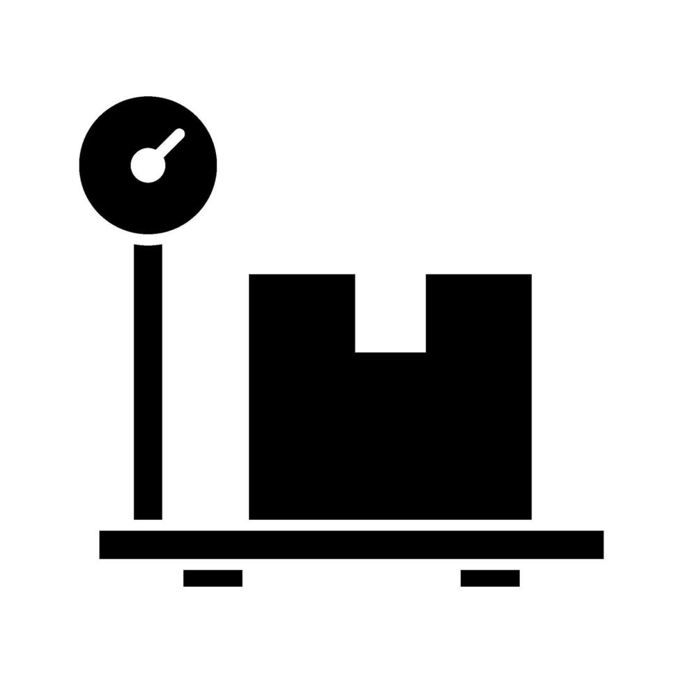 Package Weight Icon vector