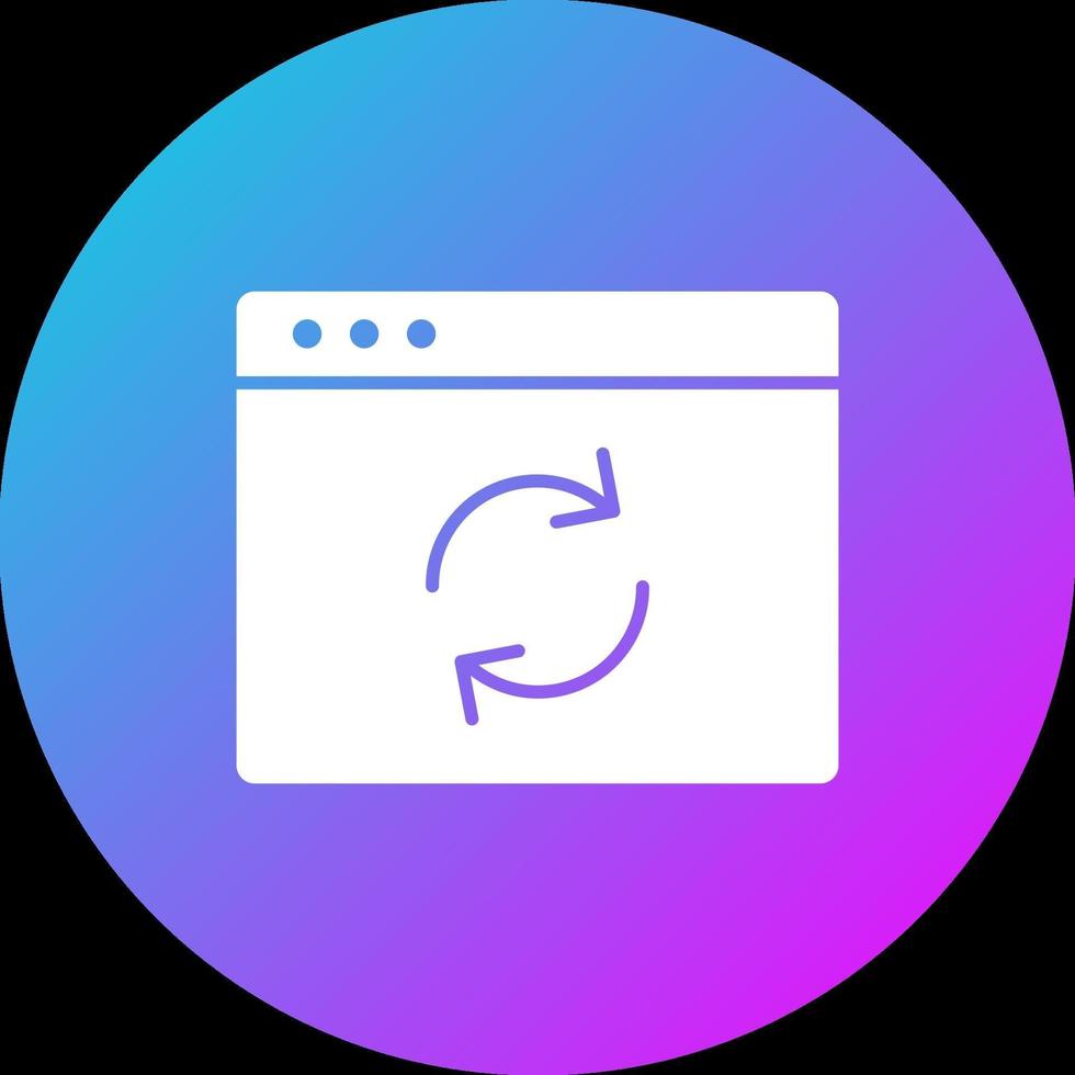 Browser Sync Icon vector