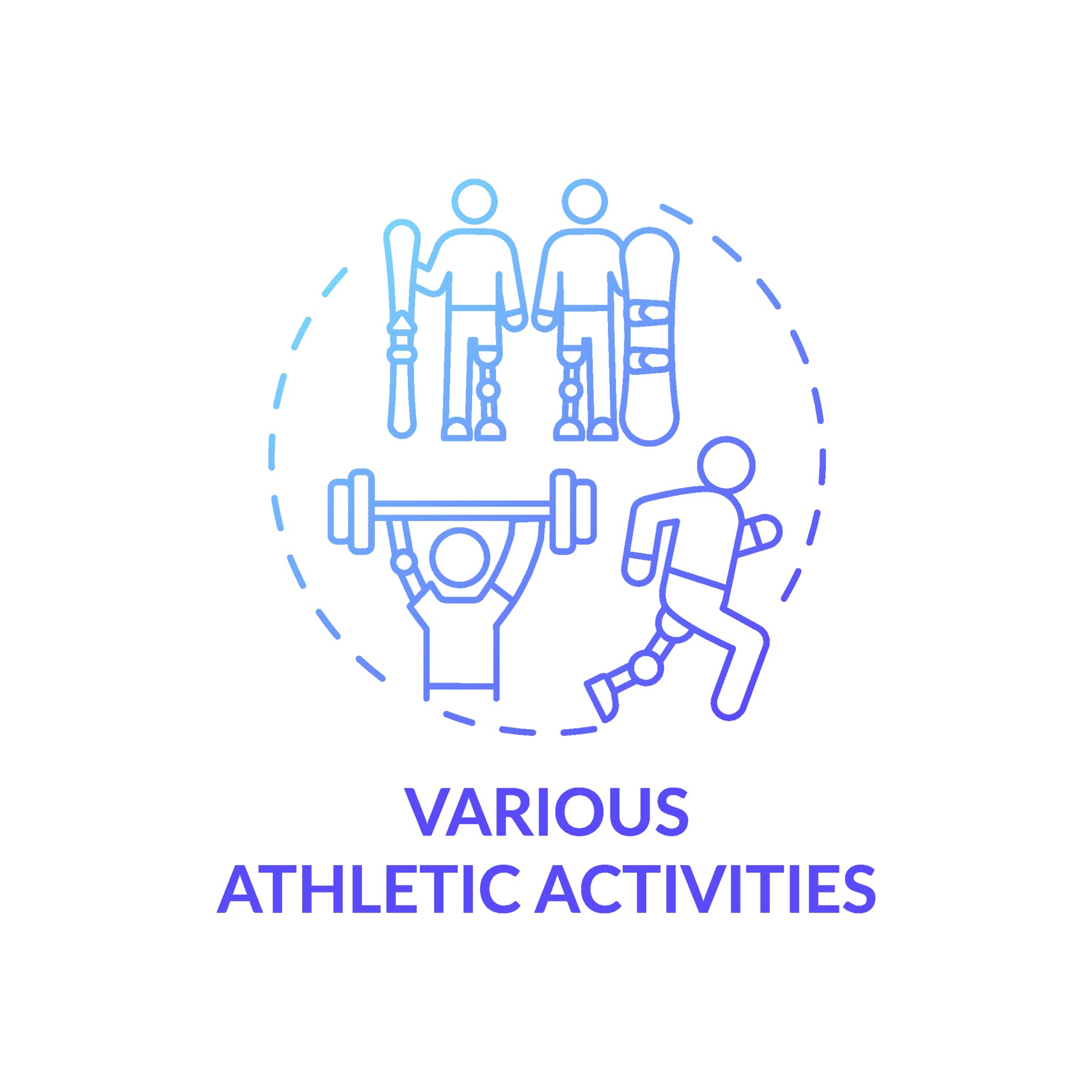 Various athletic activities concept icon 2388211 Vector Art at Vecteezy
