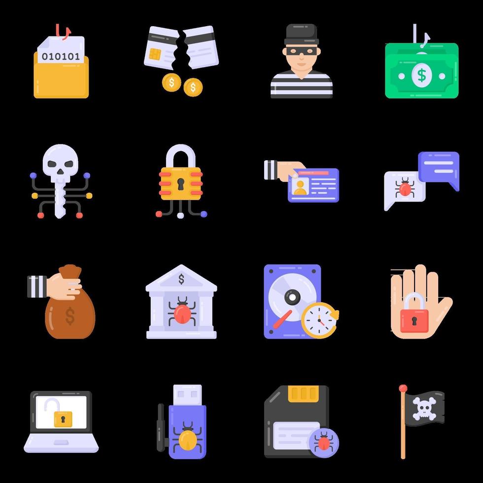 Malware and Hacking vector