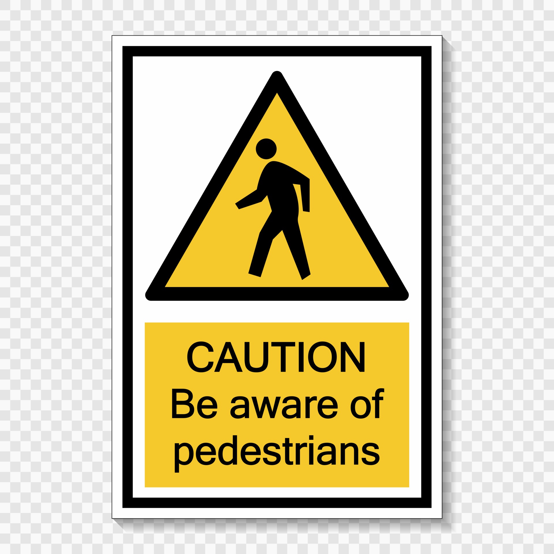 They are not aware of. Caution символ. aware sign. be cautious. safety symbol caution danger.