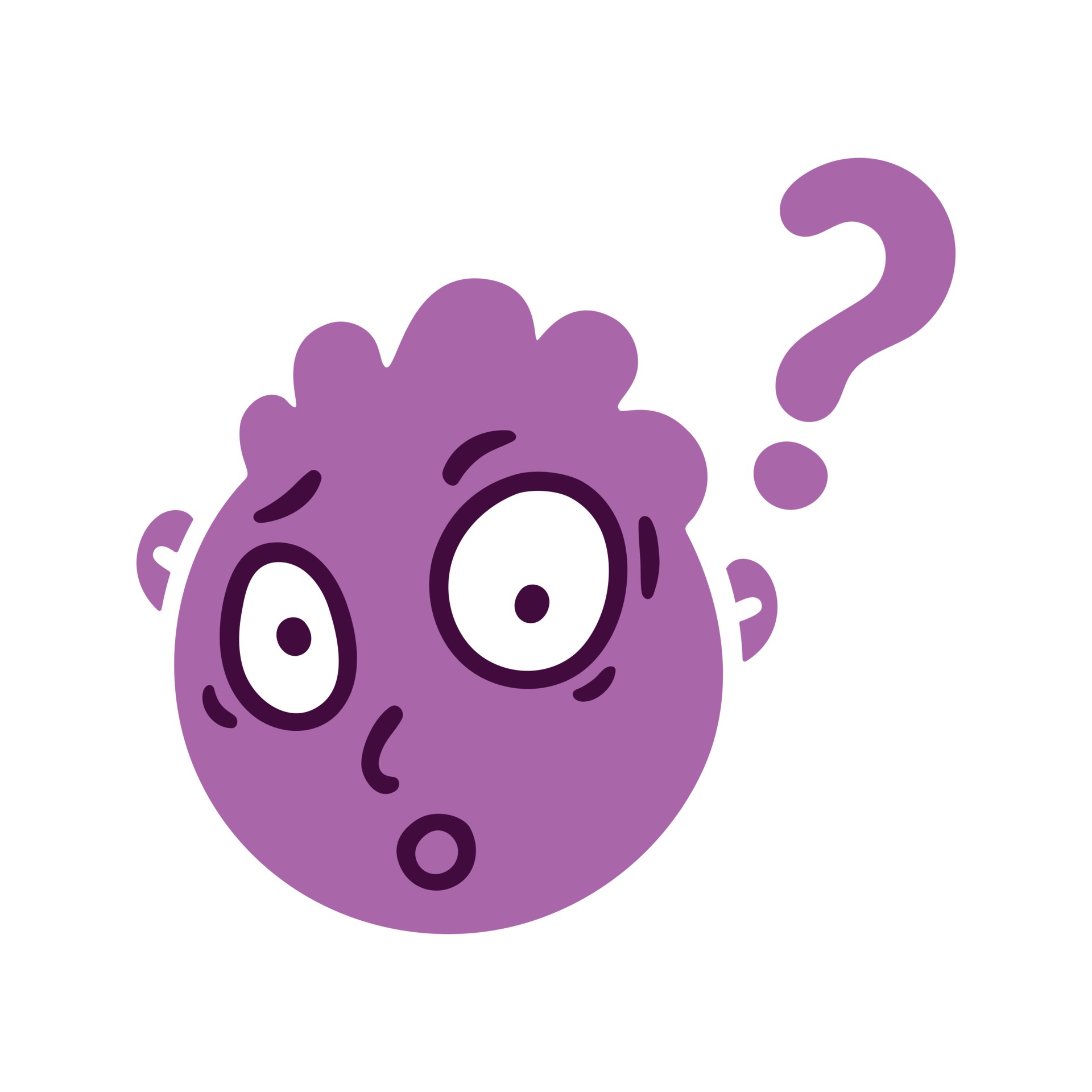 Questioning Face Cartoon