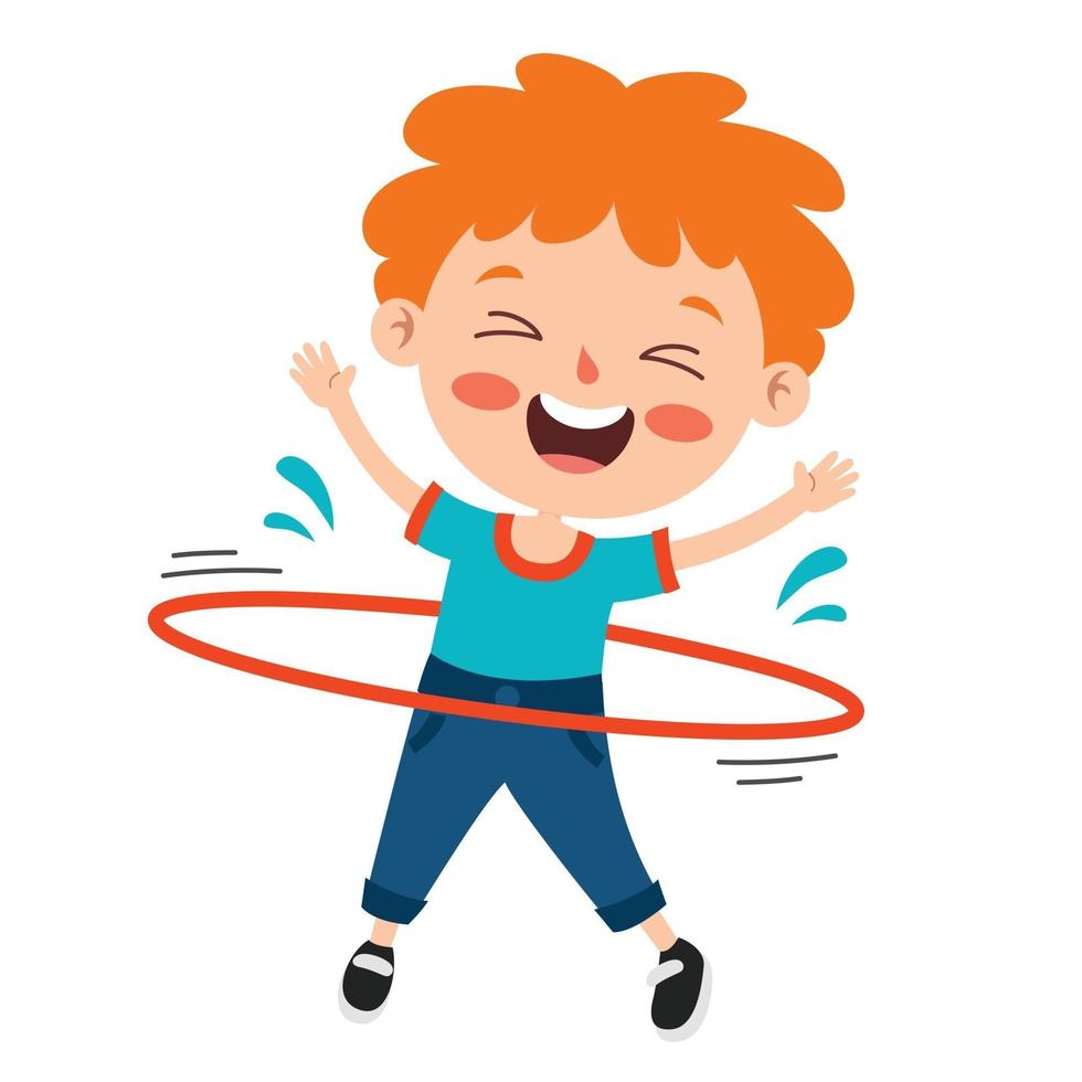 Poses And Expressions Of A Funny Boy vector