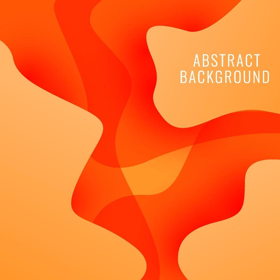 Abstract Gradient orange Background vector