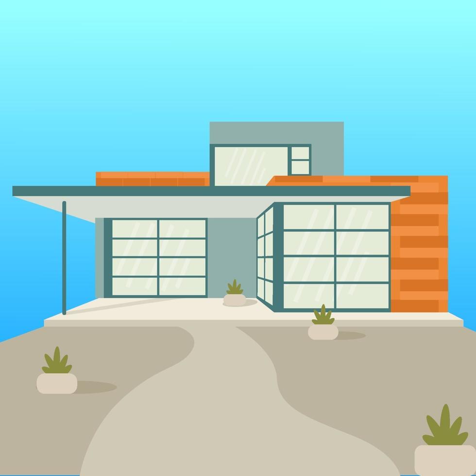 vector de ilustración de casa