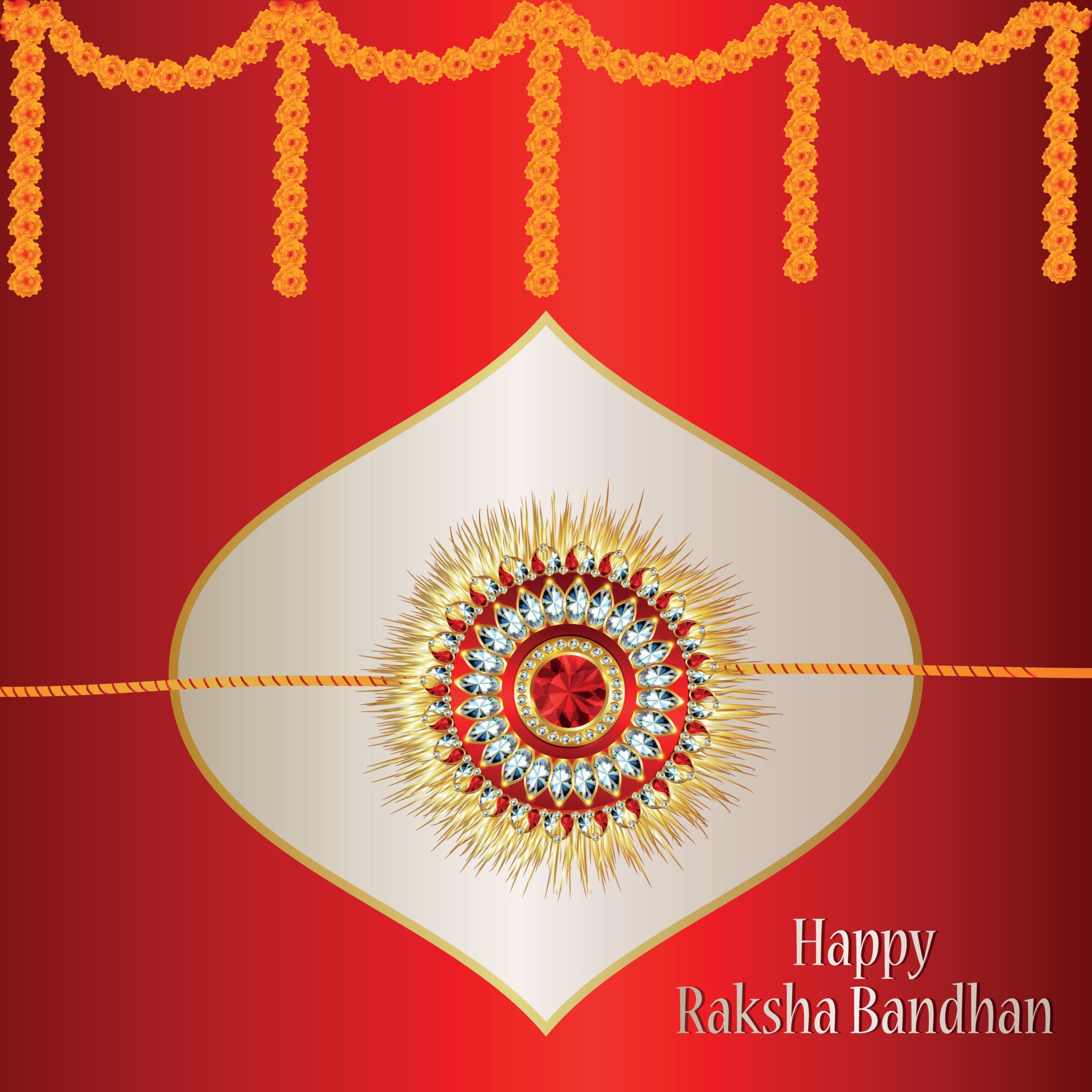 Indian festival happy raksha bandhan invitation greeting card and background  2392137 Vector Art at Vecteezy