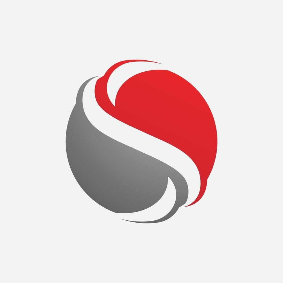 business S letter logo vector