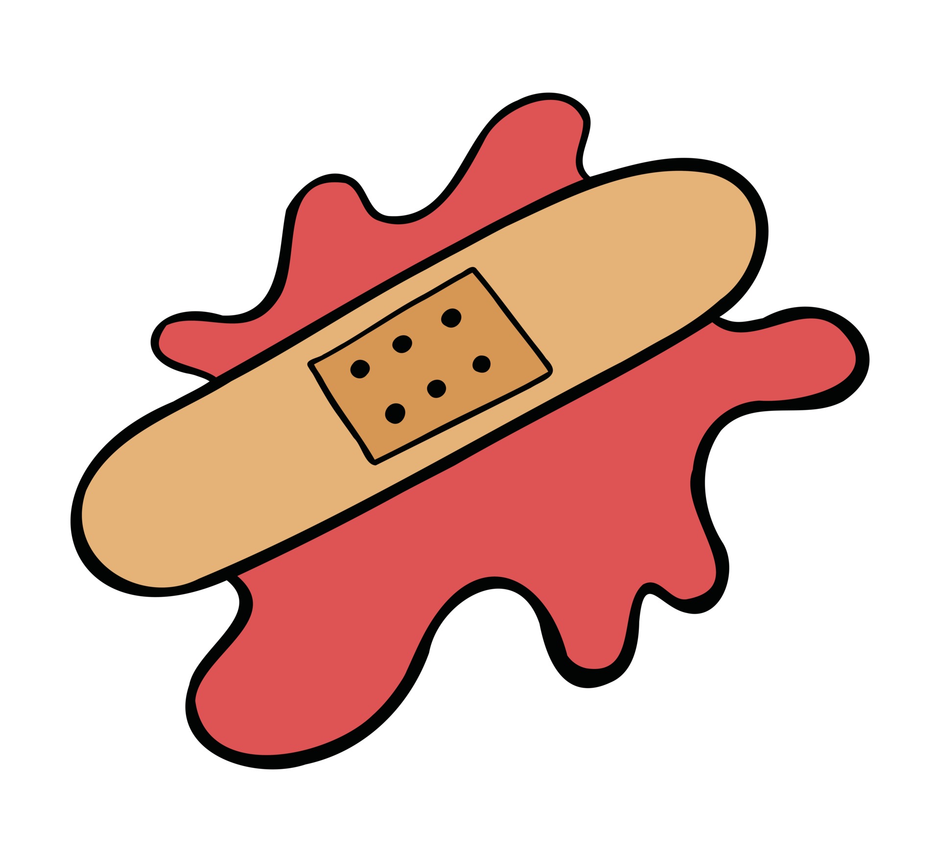 Cartoon Vector Illustration of Blood and Band Aid on Top of It 2392583 Vector Art at Vecteezy Cartoon Vector Illustration of Blood and Band Aid on Top of It 2392583 Vector Art at Vecteezy