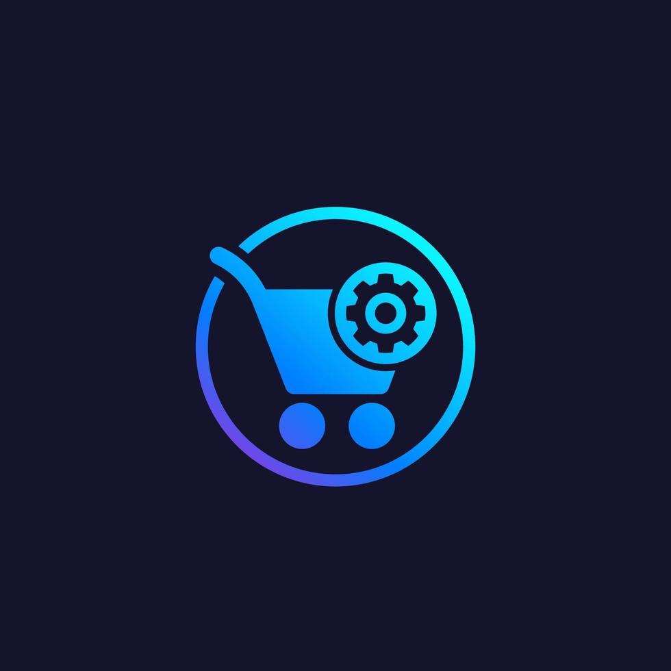 order processing vector icon
