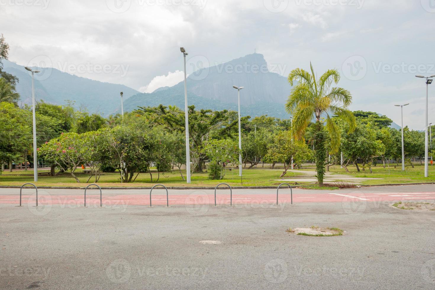 Figueiras park at the Rodrigo de Freitas lagoon in Rio de Janeiro photo