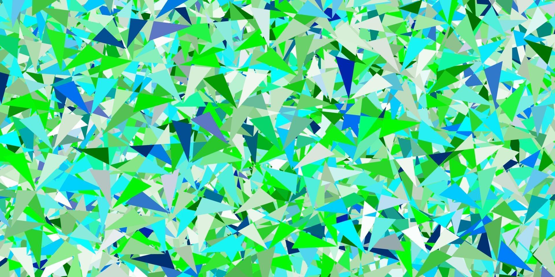 Light multicolor vector texture with random triangles.