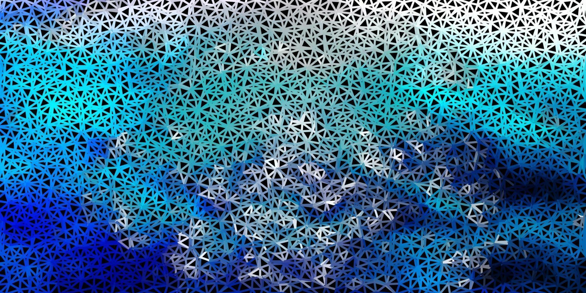 Light blue vector gradient polygon texture.