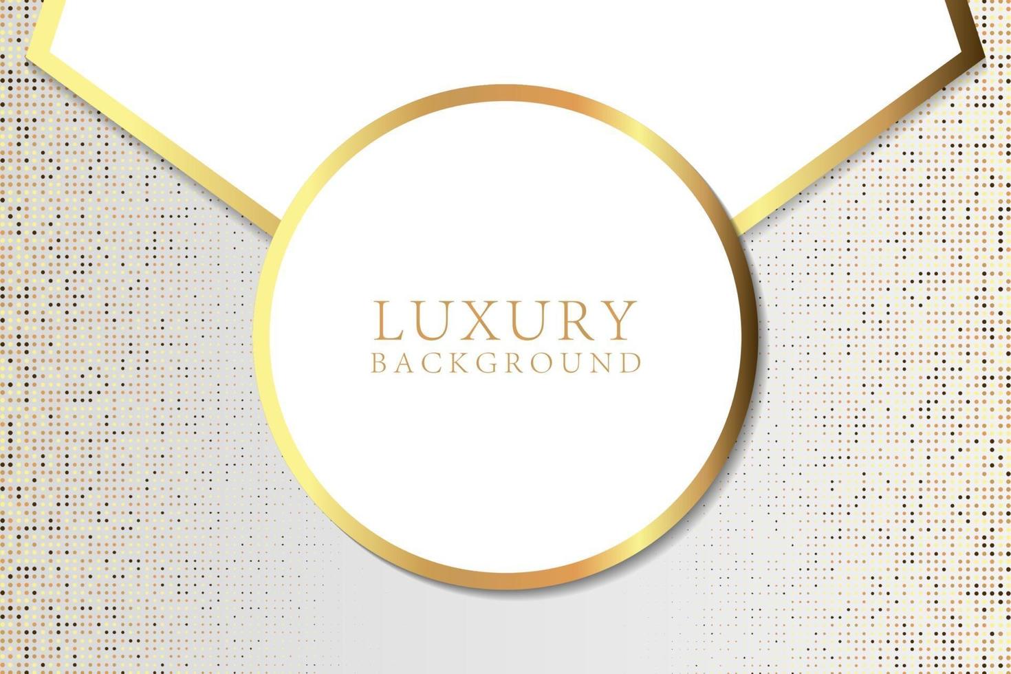 Modern abstract white luxury background vector