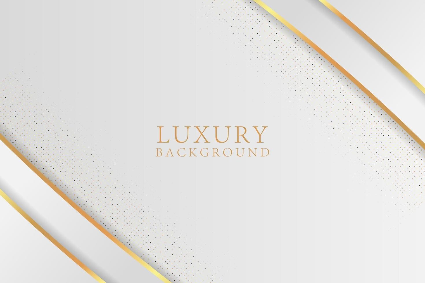 Modern abstract white luxury background vector