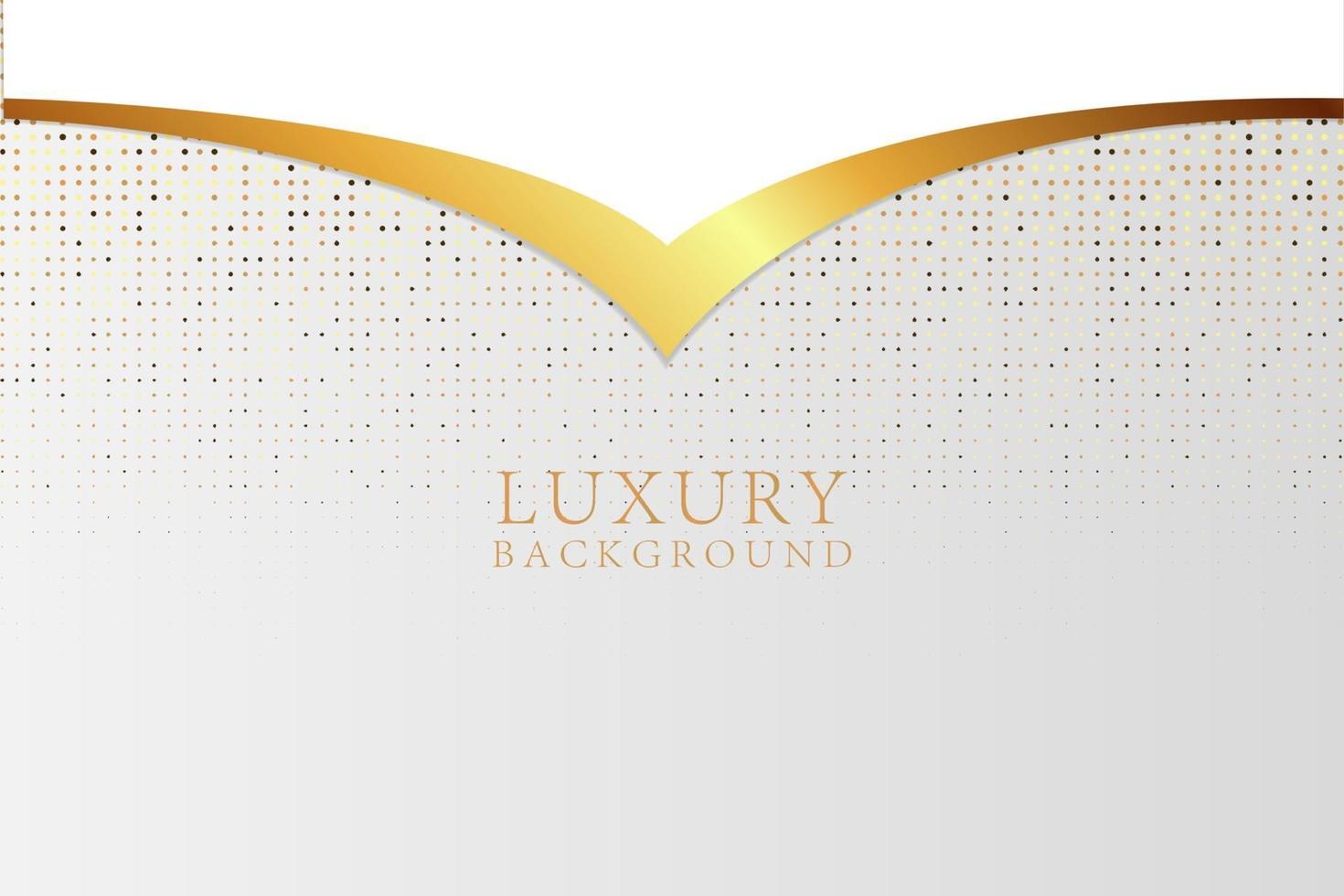 Modern abstract white luxury background vector