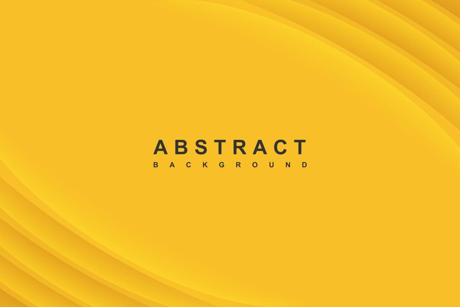 Abstract modern background yellow with shadow decoration vector