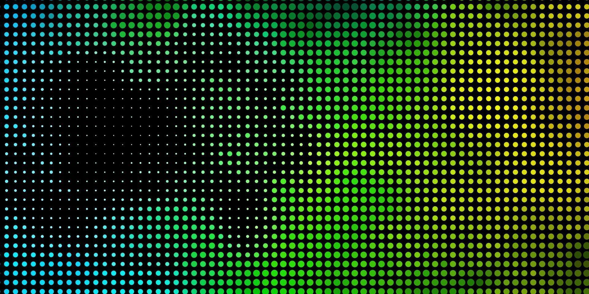 Light Blue, Green vector background with circles.