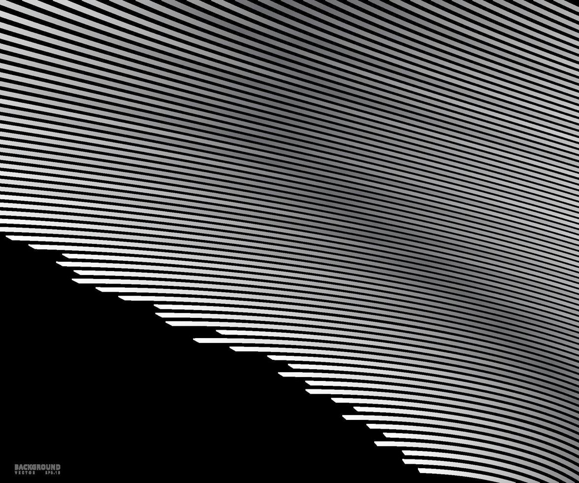 Abstract warped Diagonal Striped Background curved twisted slanting waved lines design vector
