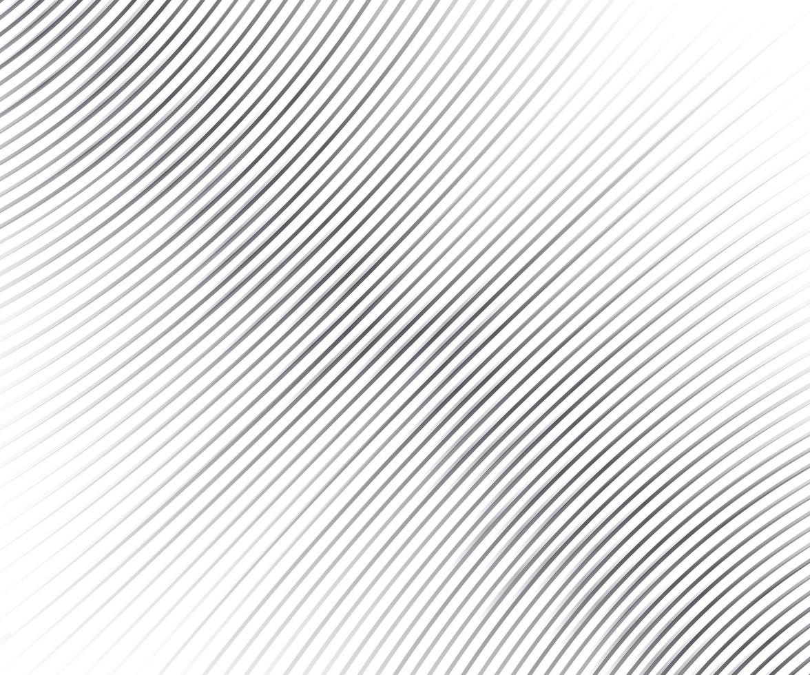 Vector Stripe pattern abstract waved lines background