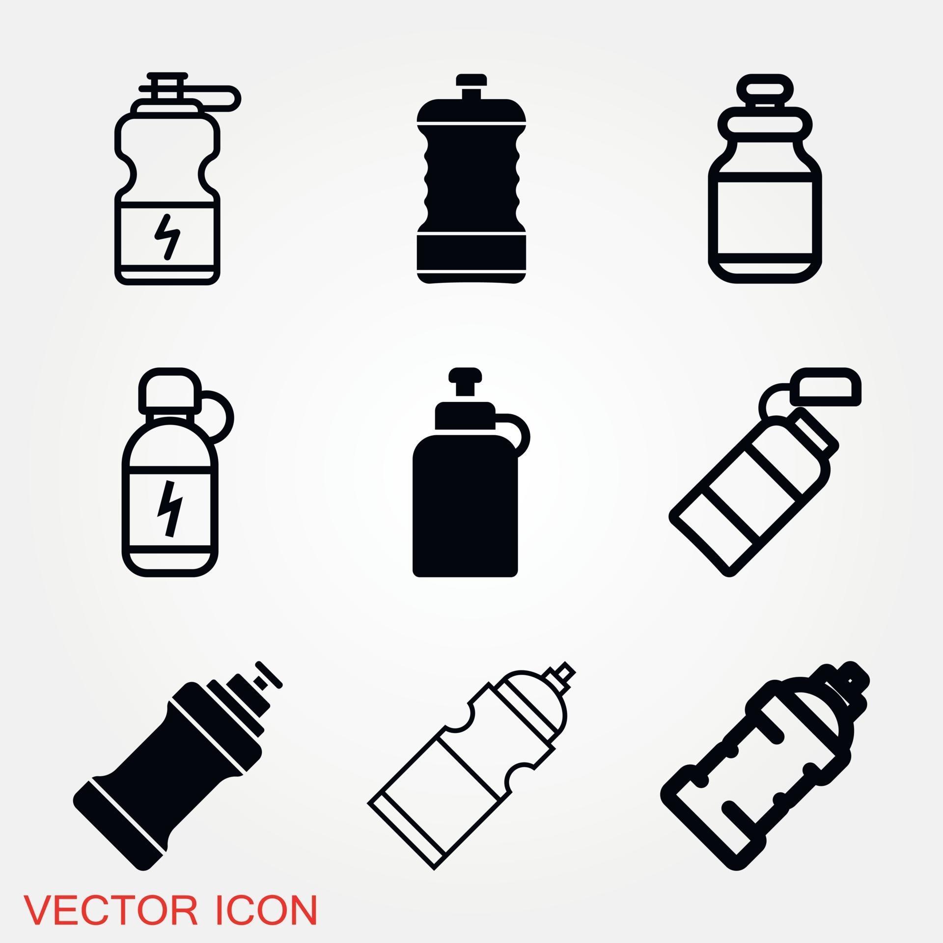 Bottle Icons Set 2394037 Vector Art at Vecteezy