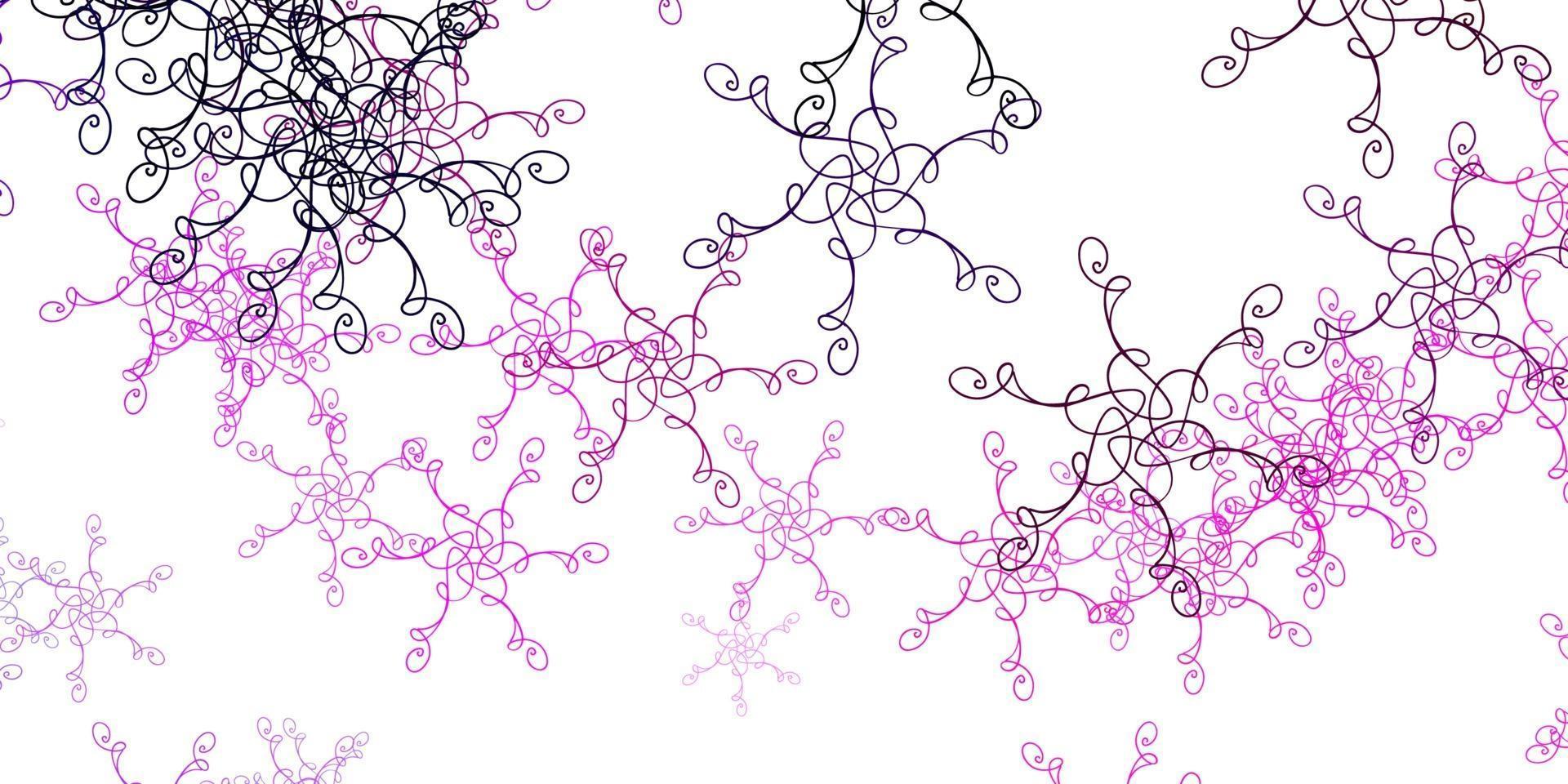 Light Purple, Pink vector background with bows.