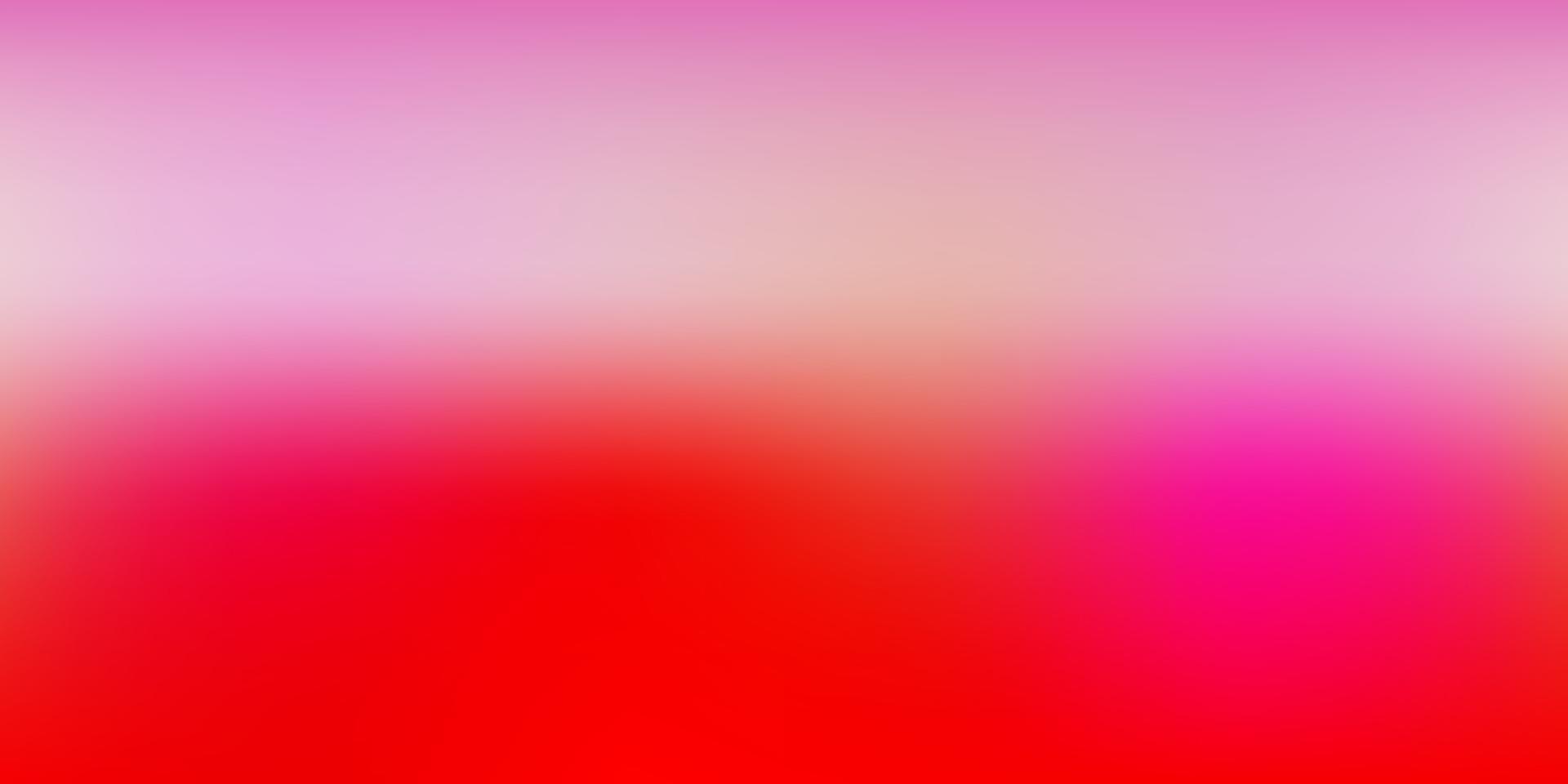 Light Red vector abstract blur texture.