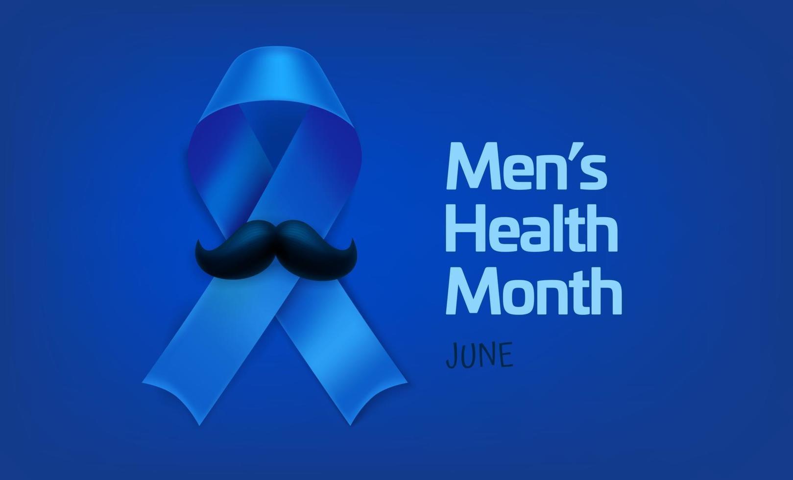 International Mens Health Month vector