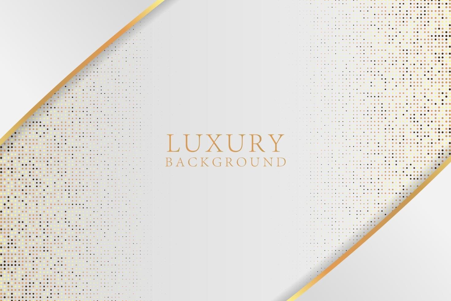 Modern abstract white luxury background vector