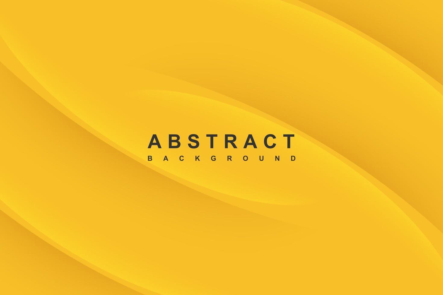 Fondo moderno abstracto amarillo con decoración de sombra vector