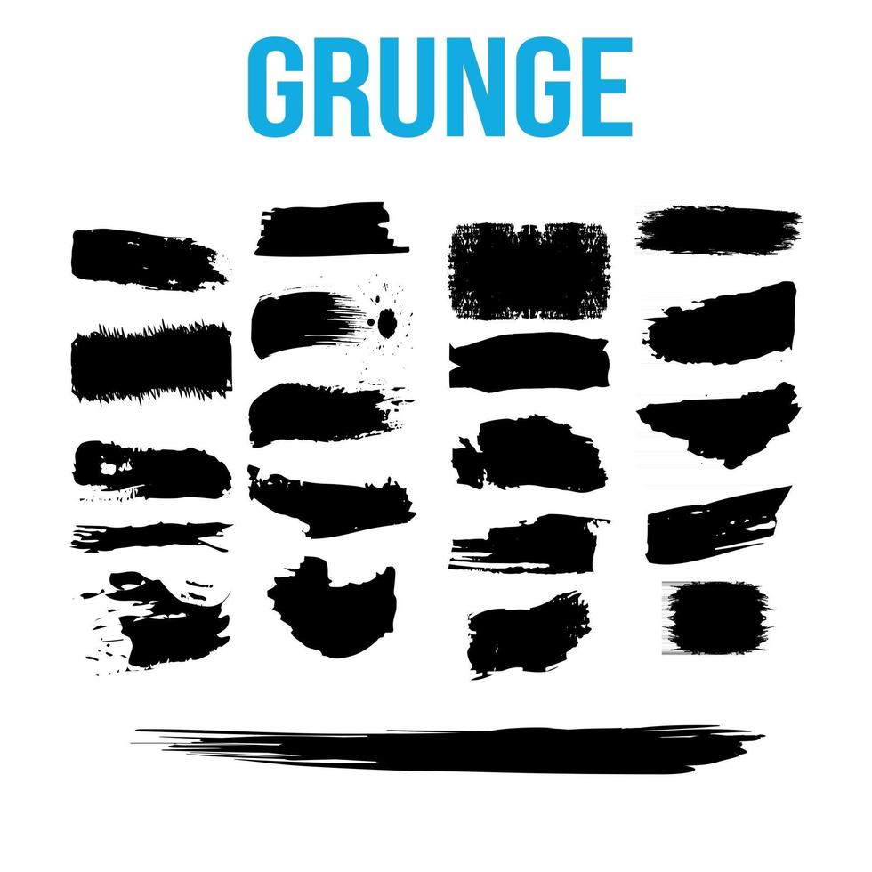 elementos de diseño grunge vector