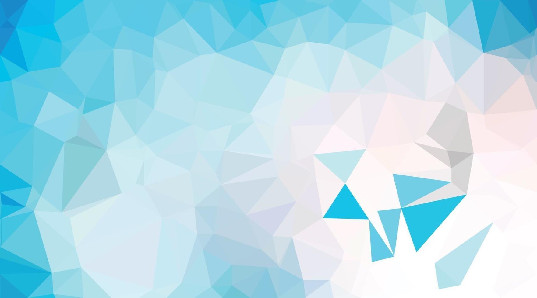 abstract blue geometric background vector