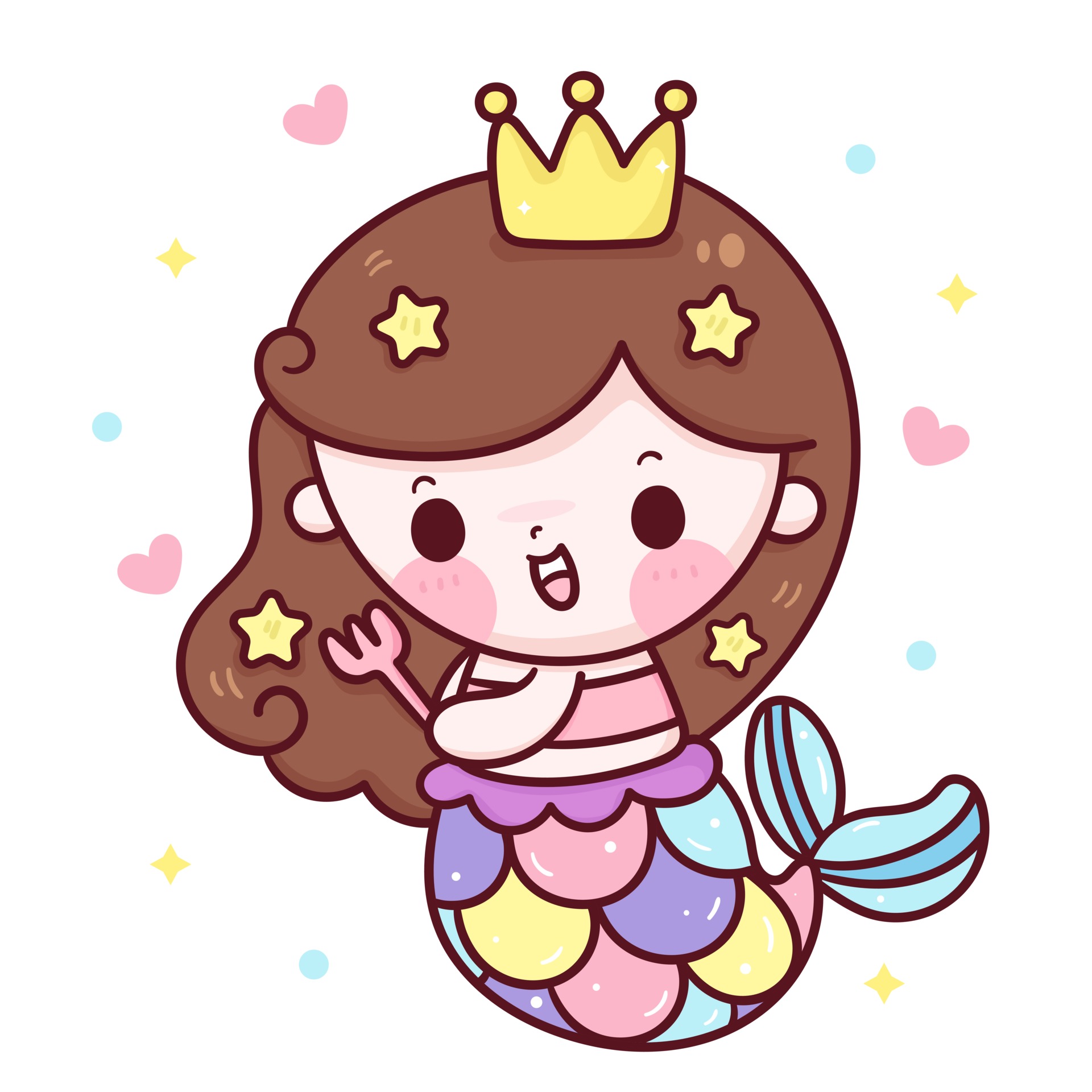 princess hair brush clipart