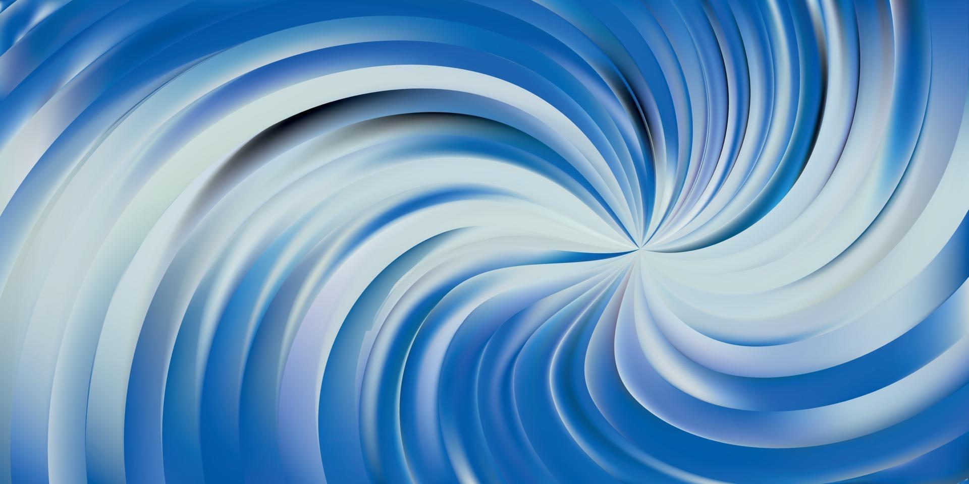 Blue and white spiral background - design Vector Image