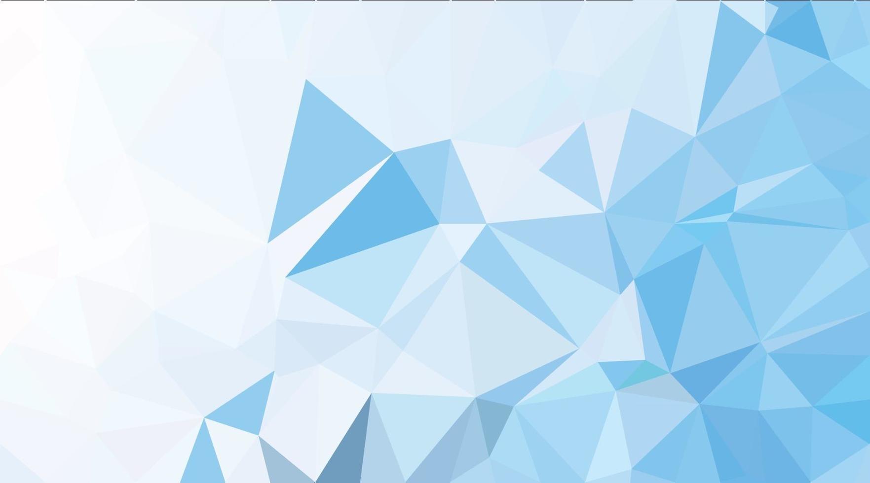 Abstract blue and white geometric background vector