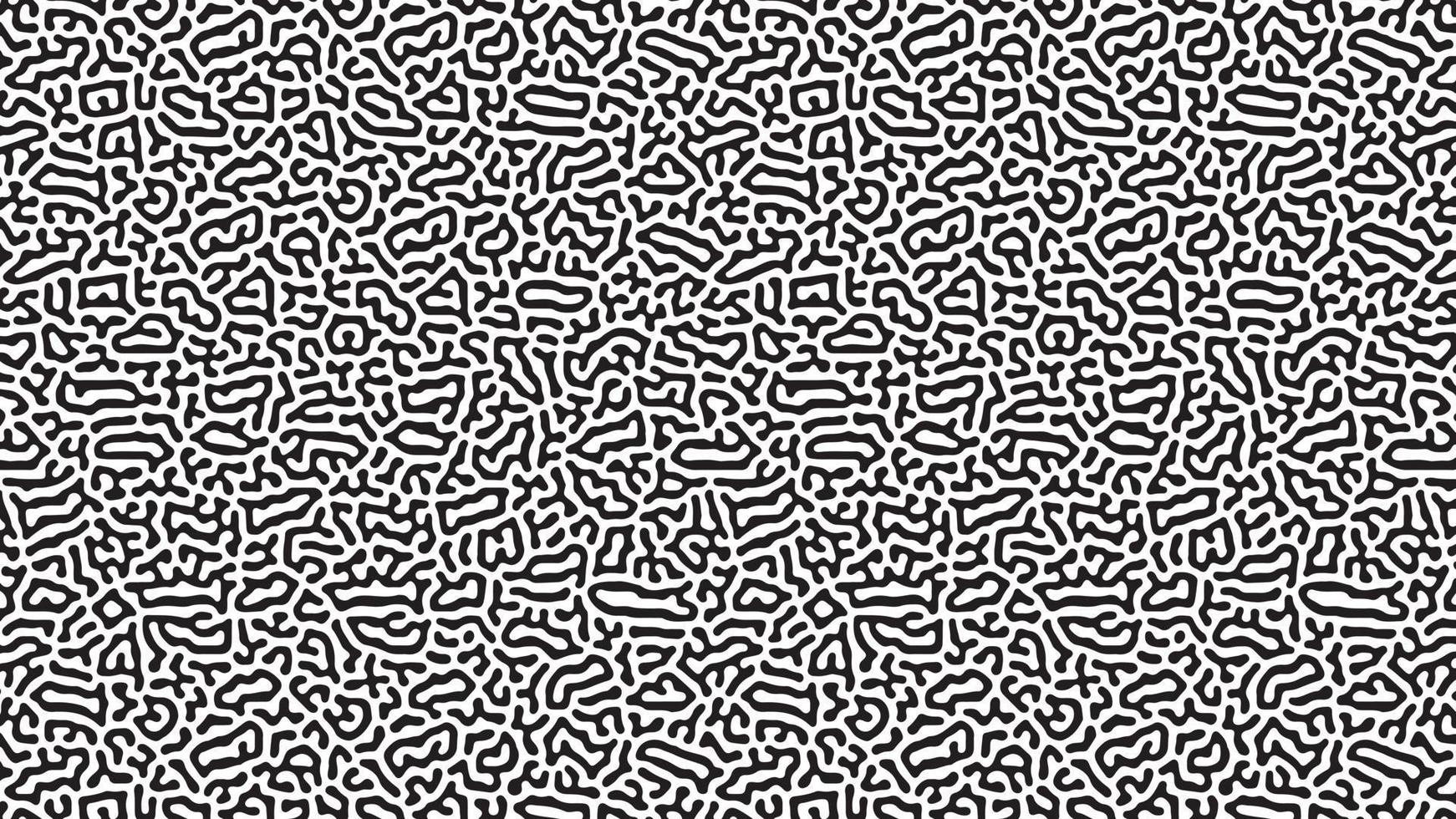 Abstract turing organic wallpaper background vector