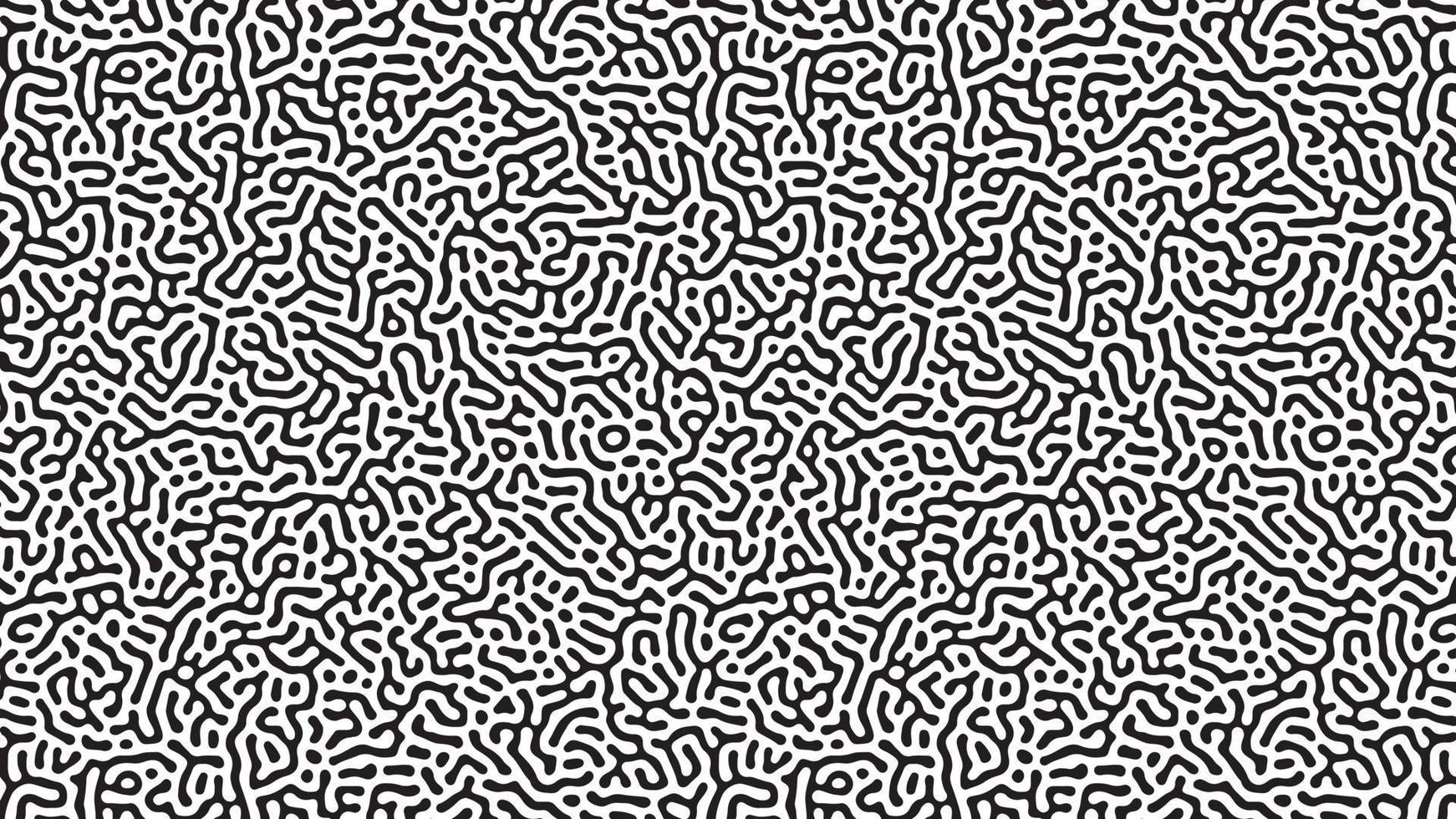 Abstract turing organic wallpaper background vector