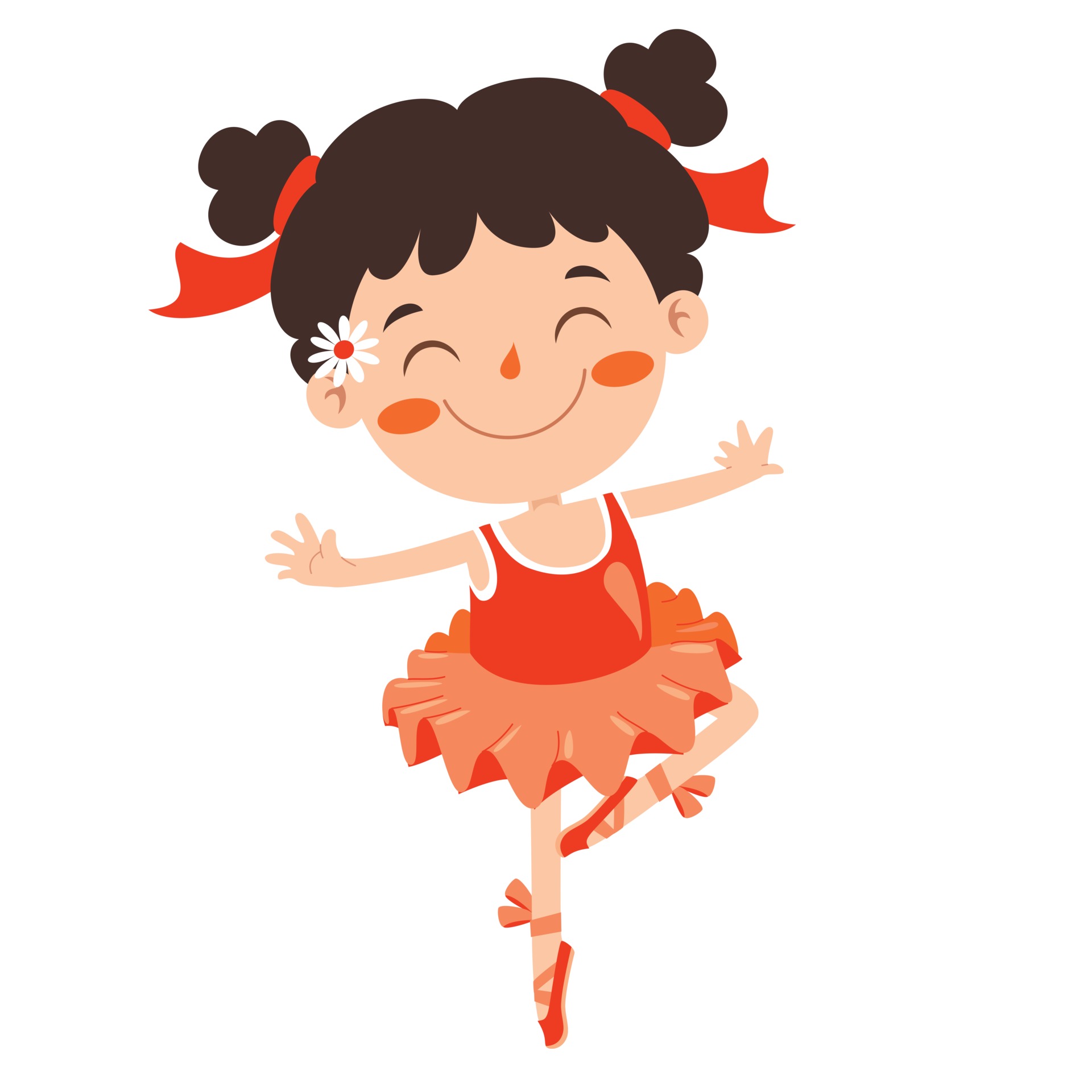 Cartoon Character Performing Classical Ballet 2396016 Vector Art at ...