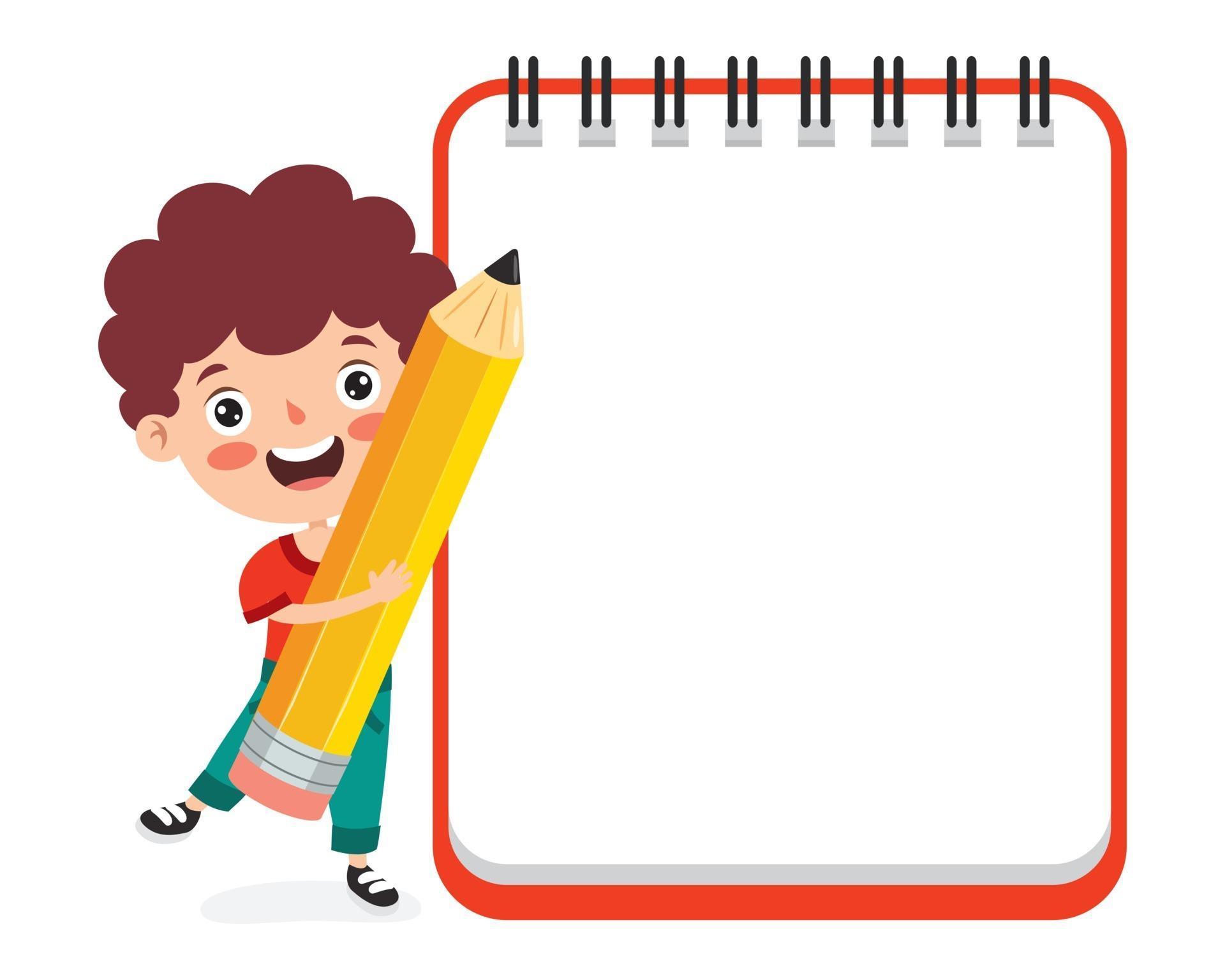 Blank Note Paper For Children Education 2396204 Vector Art at Vecteezy