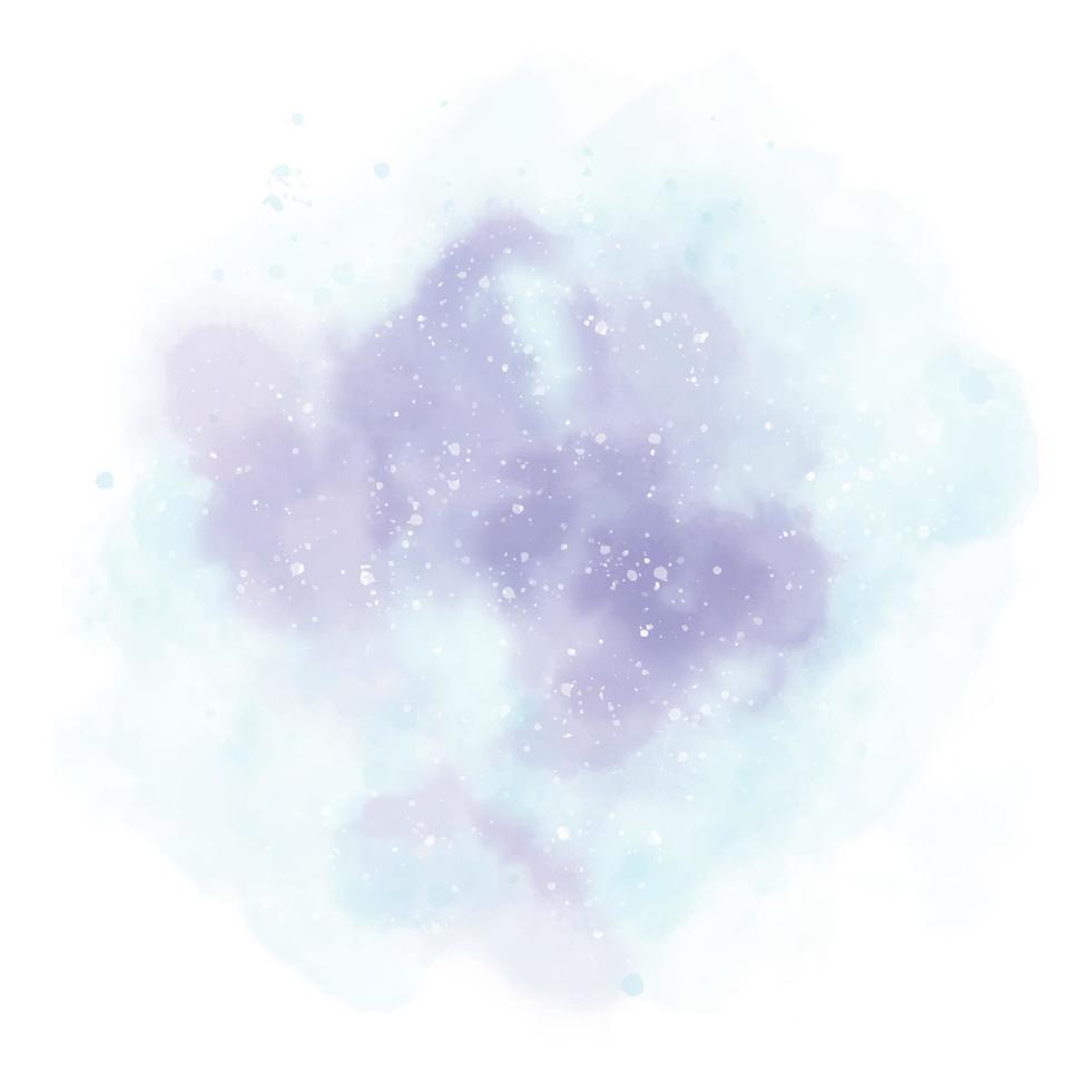 Paint blue purple pastel background vector