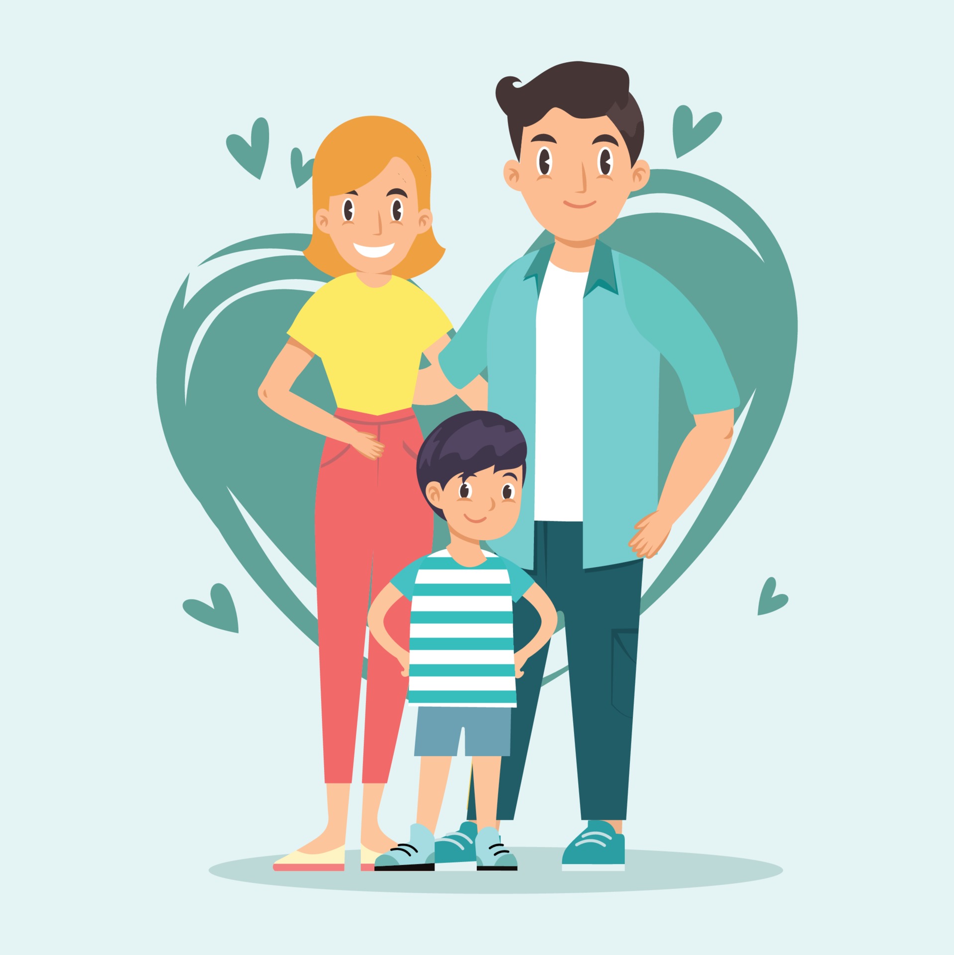 happy family cartoon style design 2396547 Vector Art at Vecteezy happy family cartoon style design 2396547 Vector Art at Vecteezy