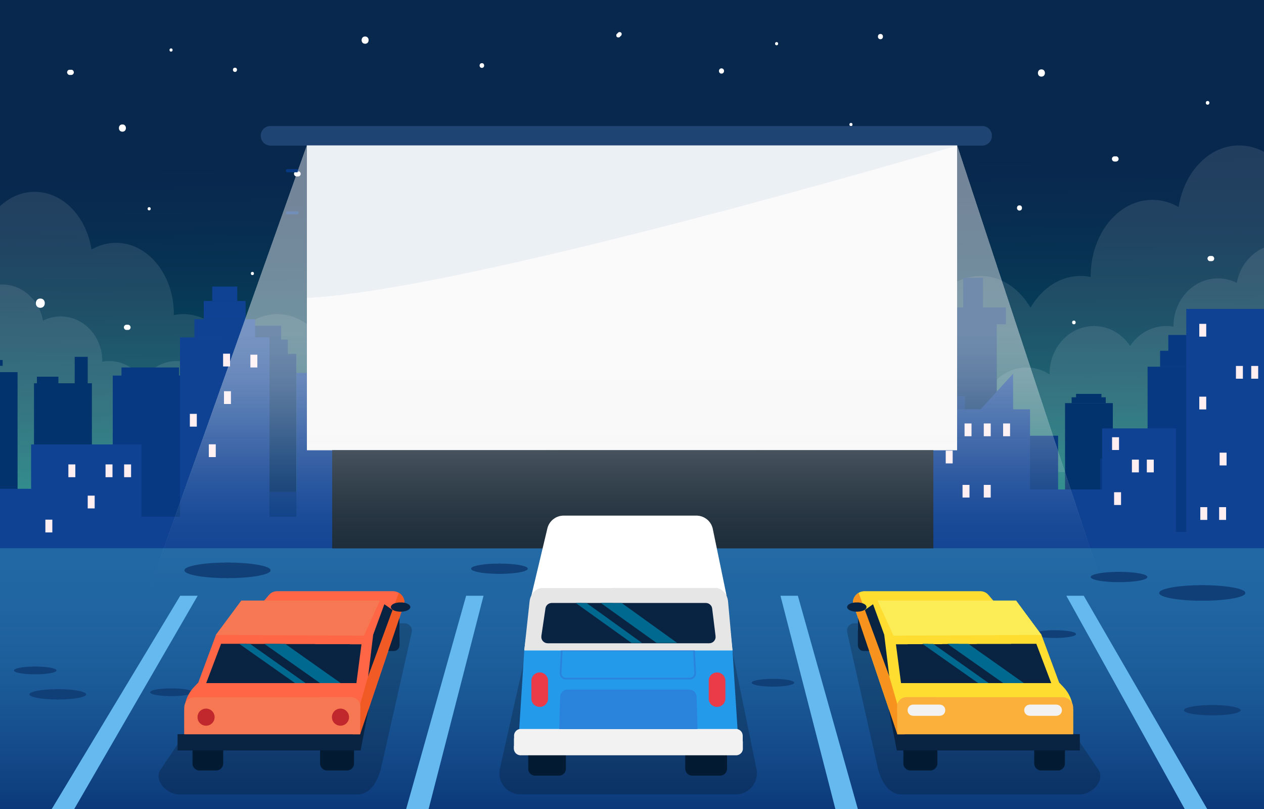 Drive In Theater Concept 2396716 Vector Art At Vecteezy Drive In Theater Concept 2396716 Vector Art At Vecteezy