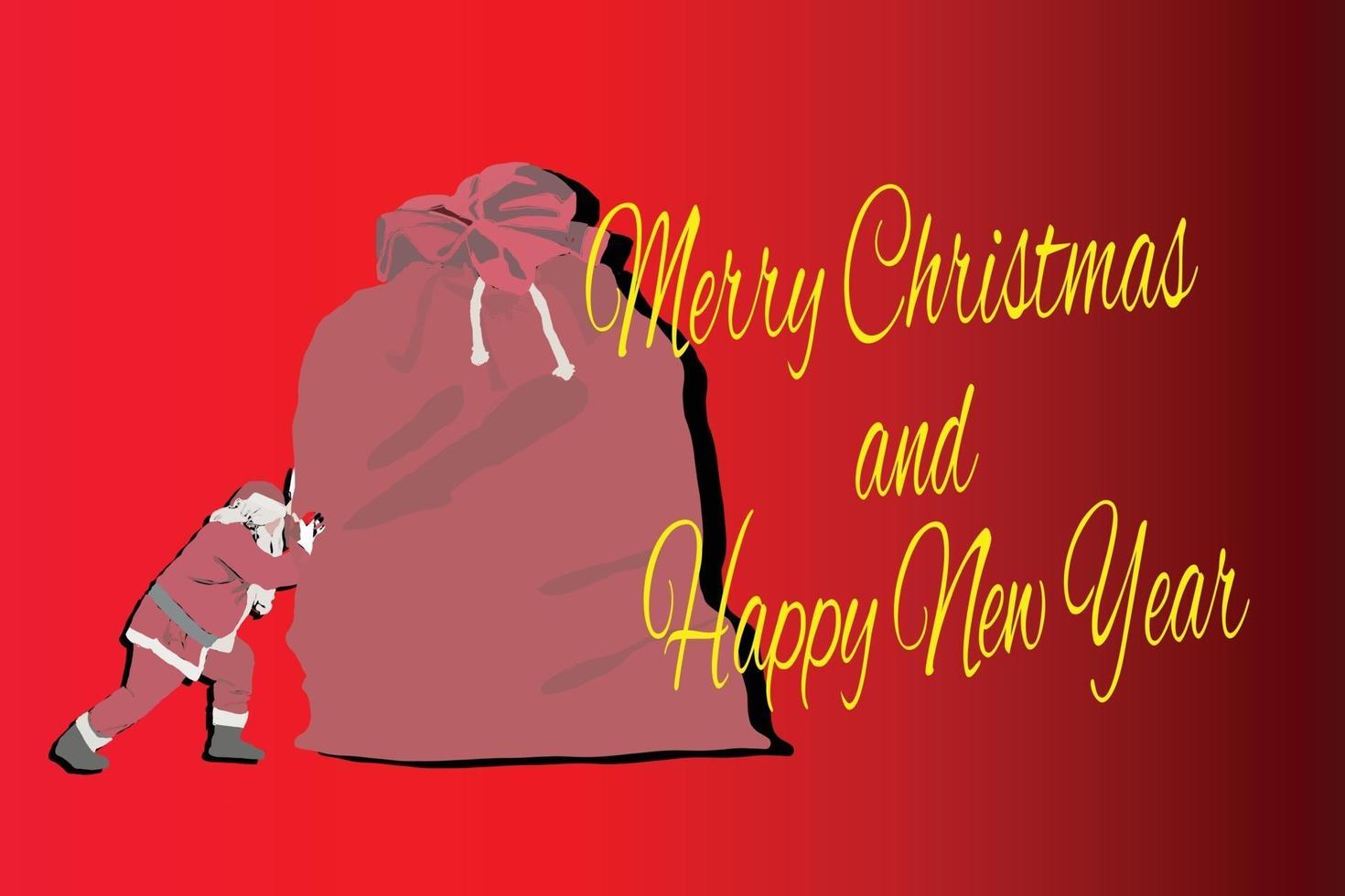 Merry Christmas Celebration Background vector