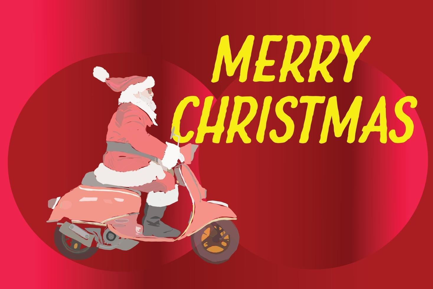 Merry Christmas Celebration Background vector